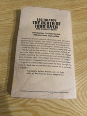 The Death of Ivan Ilyich and Other Stories by Leo Tolstoy Signet Classic