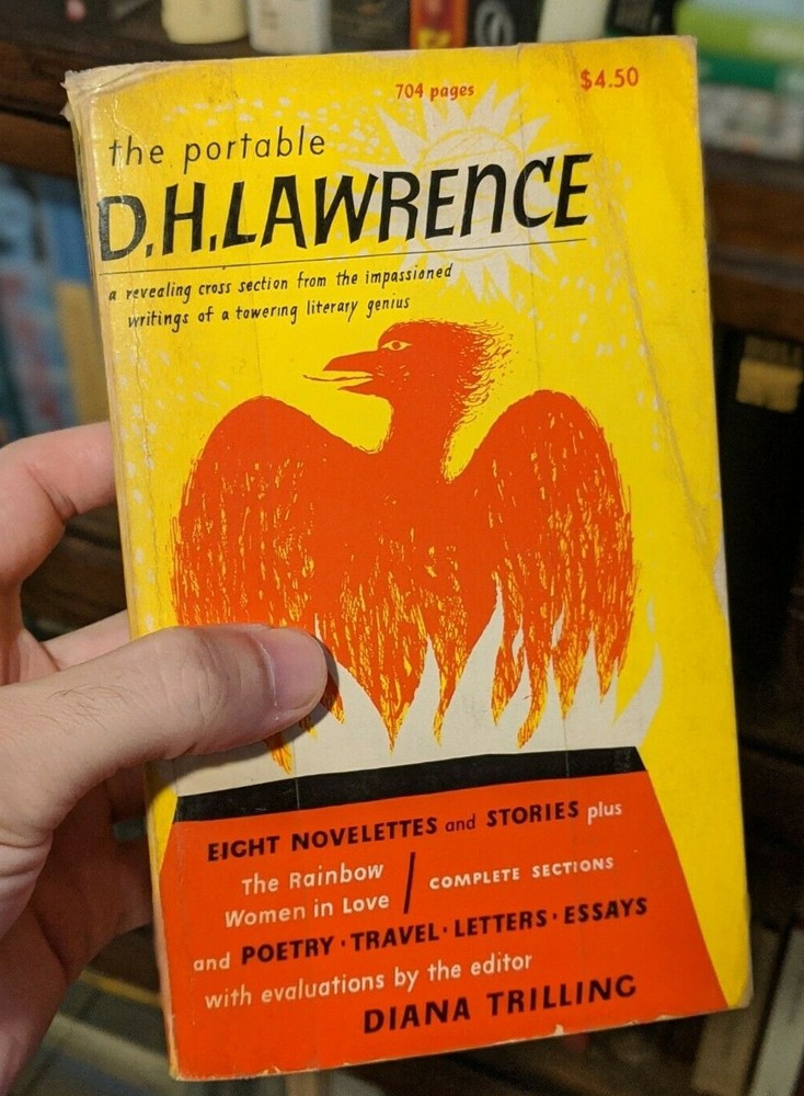 The Portable D.H. Lawrence – vintage reading copy – 1976 – 704 pages