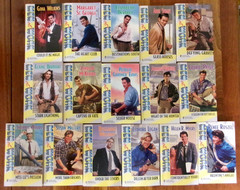 31 Harlequin 'Men At Work’ Series Romance Novels Paperback Books 80’s/90s