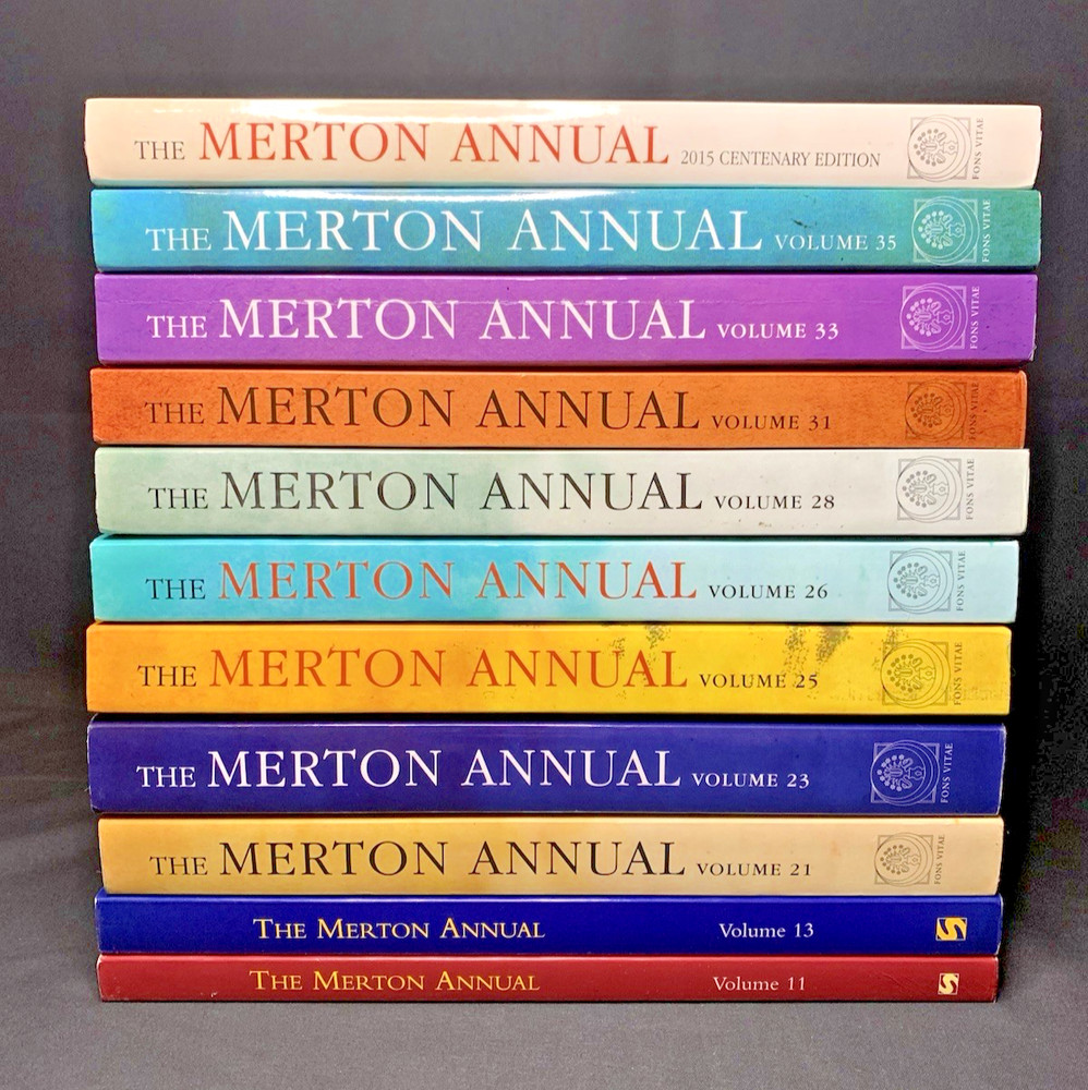 Thomas Merton Annual Lot 11 Vols 11 13 21 23 25 26 28 31 33 35 Centenary 1998-22