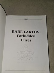 Rare Earths: Forbidden Cures by Joel D. Wallach & Ma Lan (Paperback)