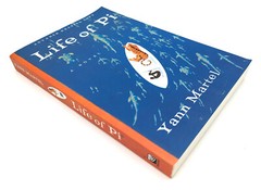 2 Book Lot – SIGNED Yann Martel in BEATRICE AND VIRGIL HC, LIFE OF PI paperback