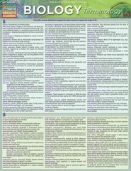 Biology Terminology : QuickStudy Laminated Reference Guide Randy