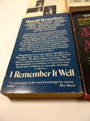 Performing Arts Book Lot Actor Actress Singer Biography Paperbacks Lot 4 Vintage