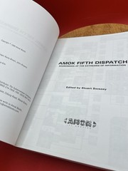 Amok Fifth Dispatch: Sourcebook for the Extremes of Information