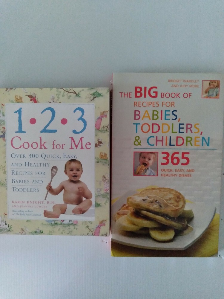 1,2,3, Cook for Me & The BIG Book of Recipes for Babies, Toddlers & Children