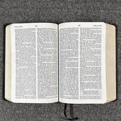 Amazing Facts Prophecy Study Bible NKJV Leathersoft Black Thomas Nelson 2008
