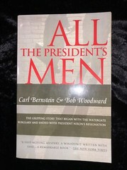All the President’s Men by Carl Bernstein and Bob Woodward 1974 paperback