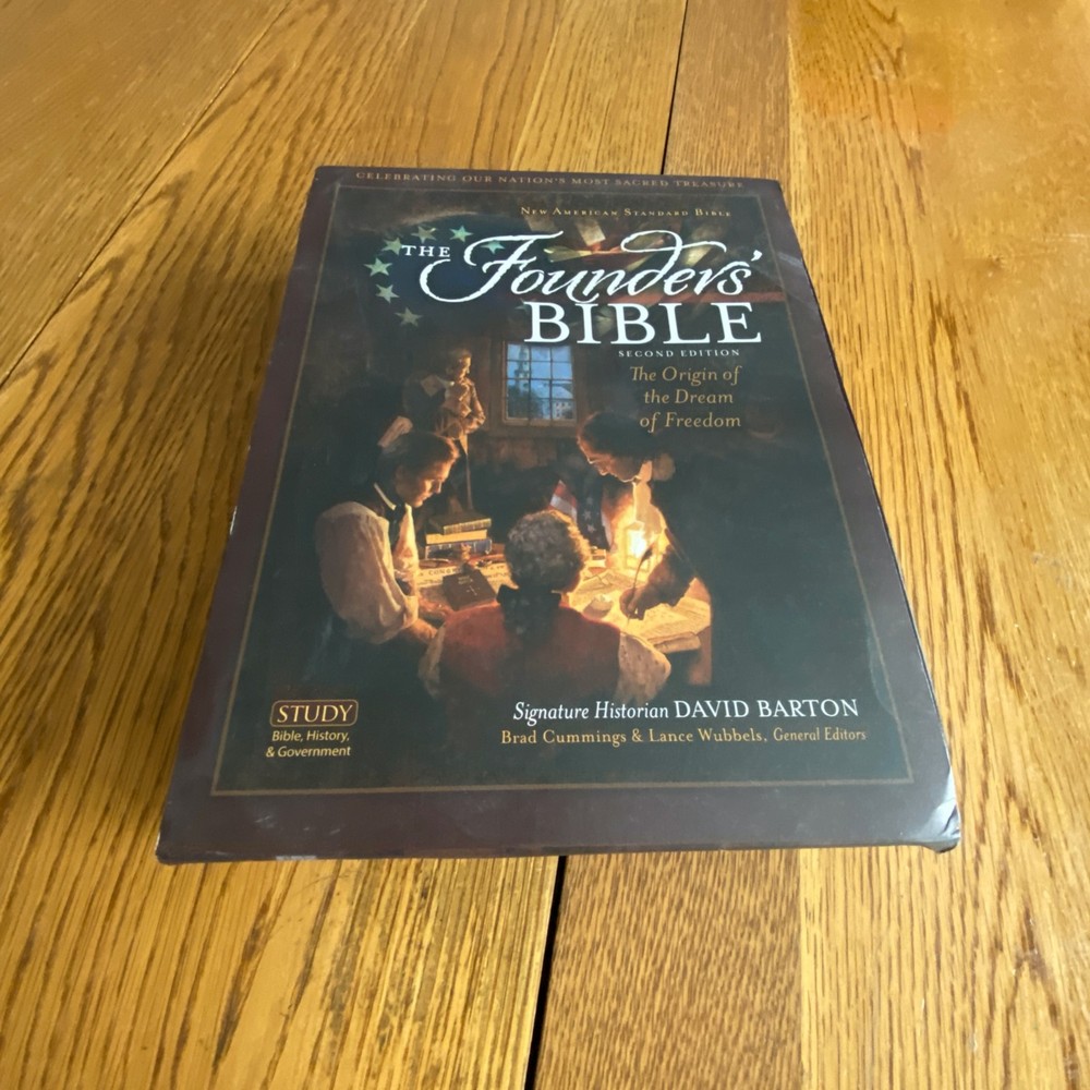 The Founders Bible NASB 2nd Edition Leathersoft Brown