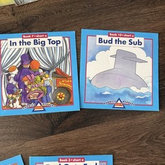 46 Early Reader Phonics Books Lot Sharks Scholastic Saxon Homeschool K-1