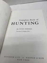 Outdoor Life Ser.: Complete Book of Hunting by Clyde Ormond (1972, Hardcover,…