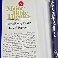 Major Bible Themes Lewis Sperry Chafer John Walvoord HC 1993 Book Christian Vtg