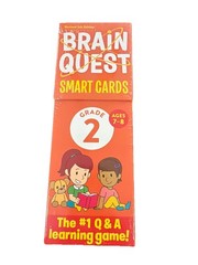 Brain Quest 2nd Grade Smart Cards Revised 5th Edition Learning Q&A New/Sealed