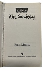 The Society by Bill Myers~Forbidden Doors Book 1~Paperback 1994 Fiction ~ P4 10