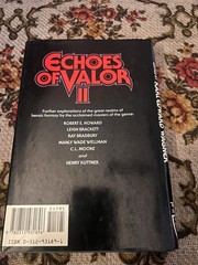 Echoes of Valor II – Karl Edward Wagner (1st edition 1st print HC) Tor, 1989