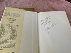 To Conquer Loneliness First Edition 1966 Signed, Days Demanding Courage H.Walker
