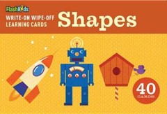 Write-On Wipe-Off Learning Cards: Shapes – Cards By Flash Kids Editors – GOOD