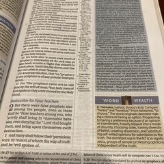 KJV Spirit Filled Life Bible Third Edition RED LETTER BROWN LEATHER SOFT
