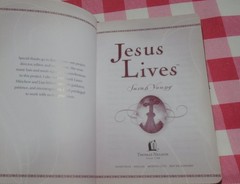 JESUS LIVES, JESUS TODAY BY SARAH YOUNG LOT OF 4 IMITATION LEATHER COVER