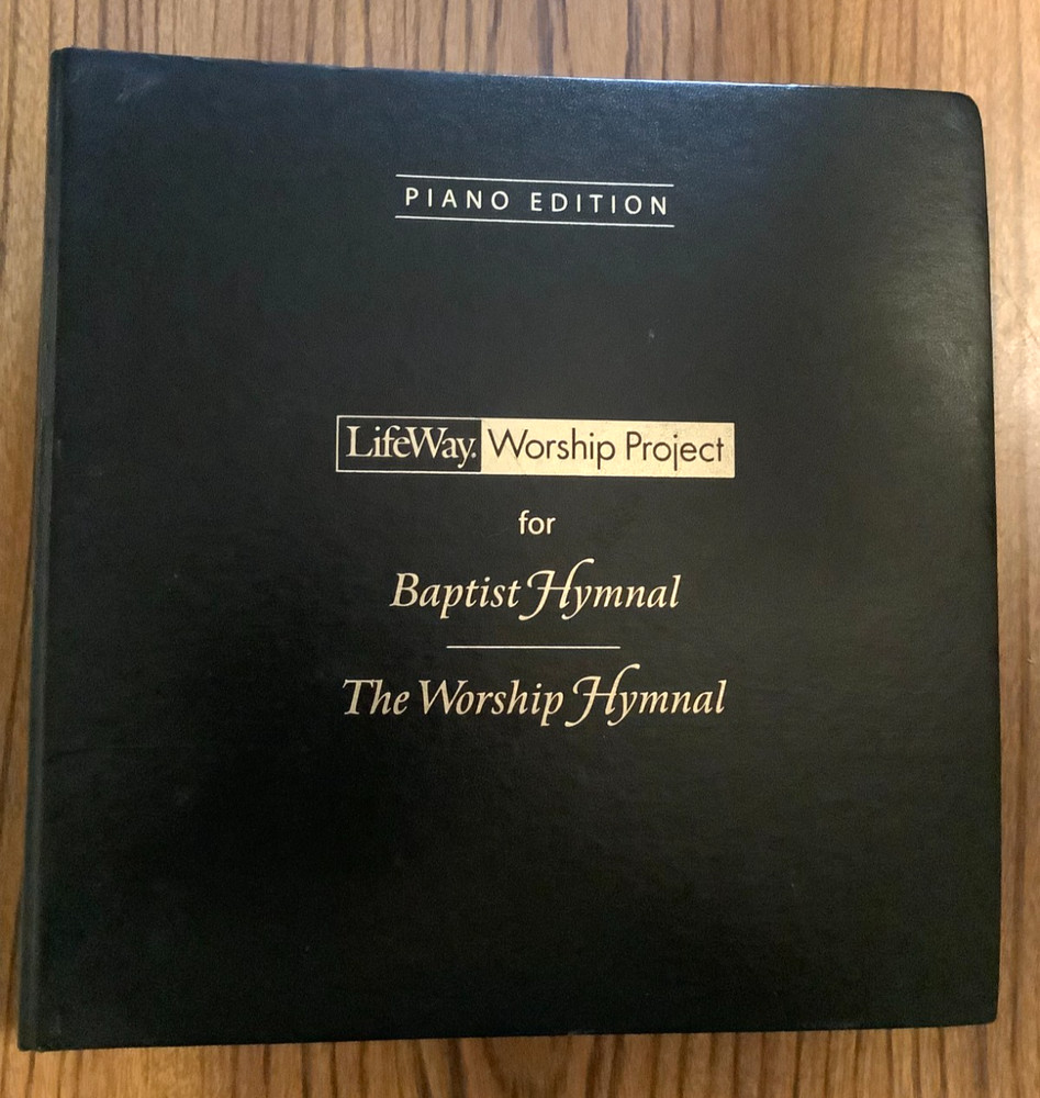 Baptist Hymnal and The Worship Hymnal 2008 Piano Edition by Lifeway Worship