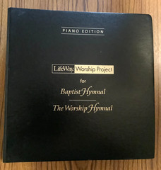 Baptist Hymnal and The Worship Hymnal 2008 Piano Edition by Lifeway Worship