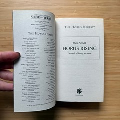 The Horus Heresy Horus Rising by Dan Abnett PB Warhammer 40K