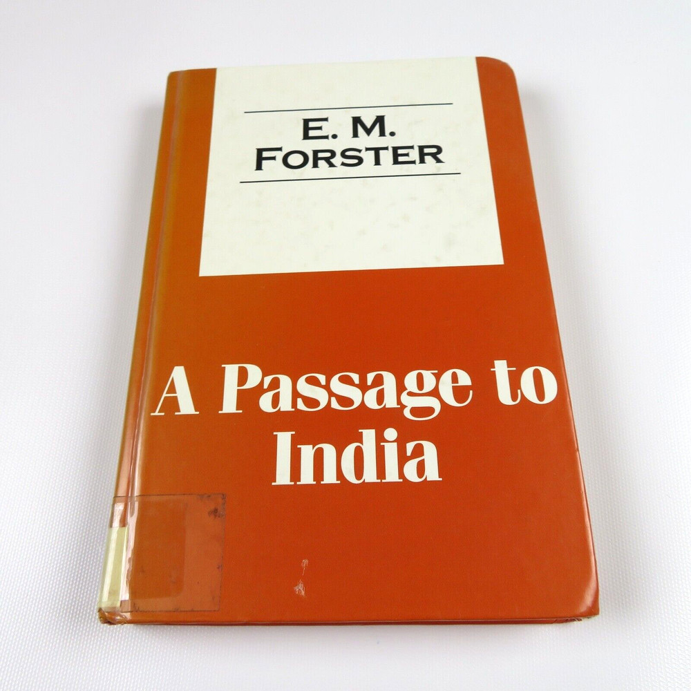 A PASSAGE TO INDIA by E.M. Forster, 1999 Hardcover- LARGE PRINT