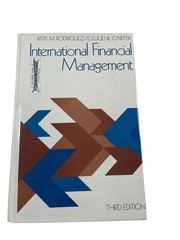 International Financial Management Rodriguez Carter 1984 Third Edition