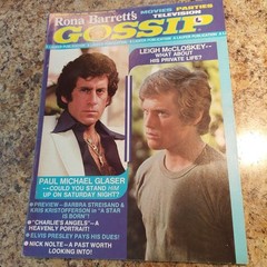 Rona Barrett’s Gossip Magazine Feb 1977 Paul Michael Glaser, Leigh McCloskey