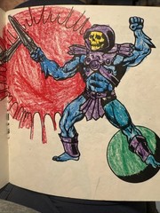Lot Of 3 Vintage Masters Of The Universe Books From 1983 He-Man Skeletor