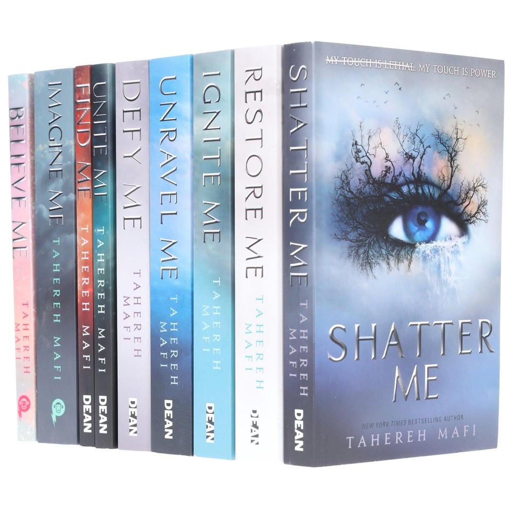 Shatter Me by Tahereh Mafi: 9 Books Complete Set – Age 13+ – Paperback