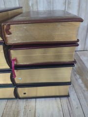 8 Longmeadow Press Bonded Leather Books – all the classics in great condition