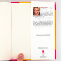 The 4-Hour Workweek by Timothy Ferriss, Hardcover Self-Help Book, 448 Pages