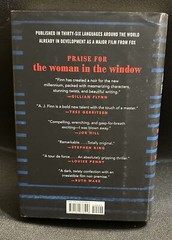 The Woman in the Window : A Novel by A. J. Finn (2018, Hardcover) Good Condition