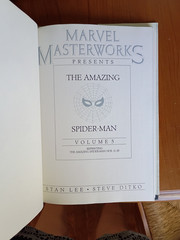 Spider-Man MARVEL MASTERWORKS SERIES Vol 5 Stan Lee Hardcover Dust Jacket 1988