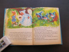 THE WIZARD OF OZ Wonder Books 1974 hb L. Frank Baulm Tom Sinnickson #543 VG!