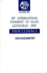 9 GLASS ’89 Books XVth International Congress on Glass Leningrad, Technical Text