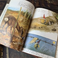 Gnome Hardcover Book By Poortvliet 1976 Copyright Color Pictures
