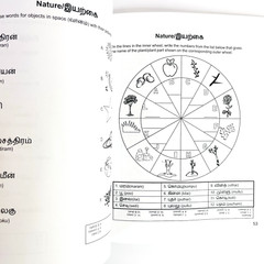 Learn Tamil Alphabet &Vocabulary Lot of 2 Books Softcover by Dinesh Verma