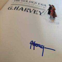 RARE 1990 Signed Gerald Harvey – The Golden Era: A Celebration of Light – 65/200