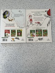 Dr. Seuss Books Lot of 2 Hardcover Large Format 8.5″x11″ Random House Christmas
