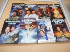 QUANTUM LEAP 8 pb book Lot 1990’s TV Tie In 1st Print Novels Ashley McConnell