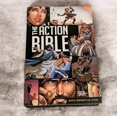 Kids Action Bible Illustrated Gods Redemptive Story Hardcover Sergio Cariello