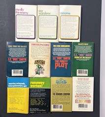 EE Doc Smith paperback Lot of 11 Lensman Skylark d’Alembert Vintage SciFi