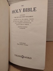 Holy Bible : King James Version – Black Bonded Leather – Red Letter Edition