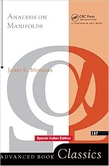 Analysis On Manifolds (Advanced Book Classics) by Munkres, International ed.