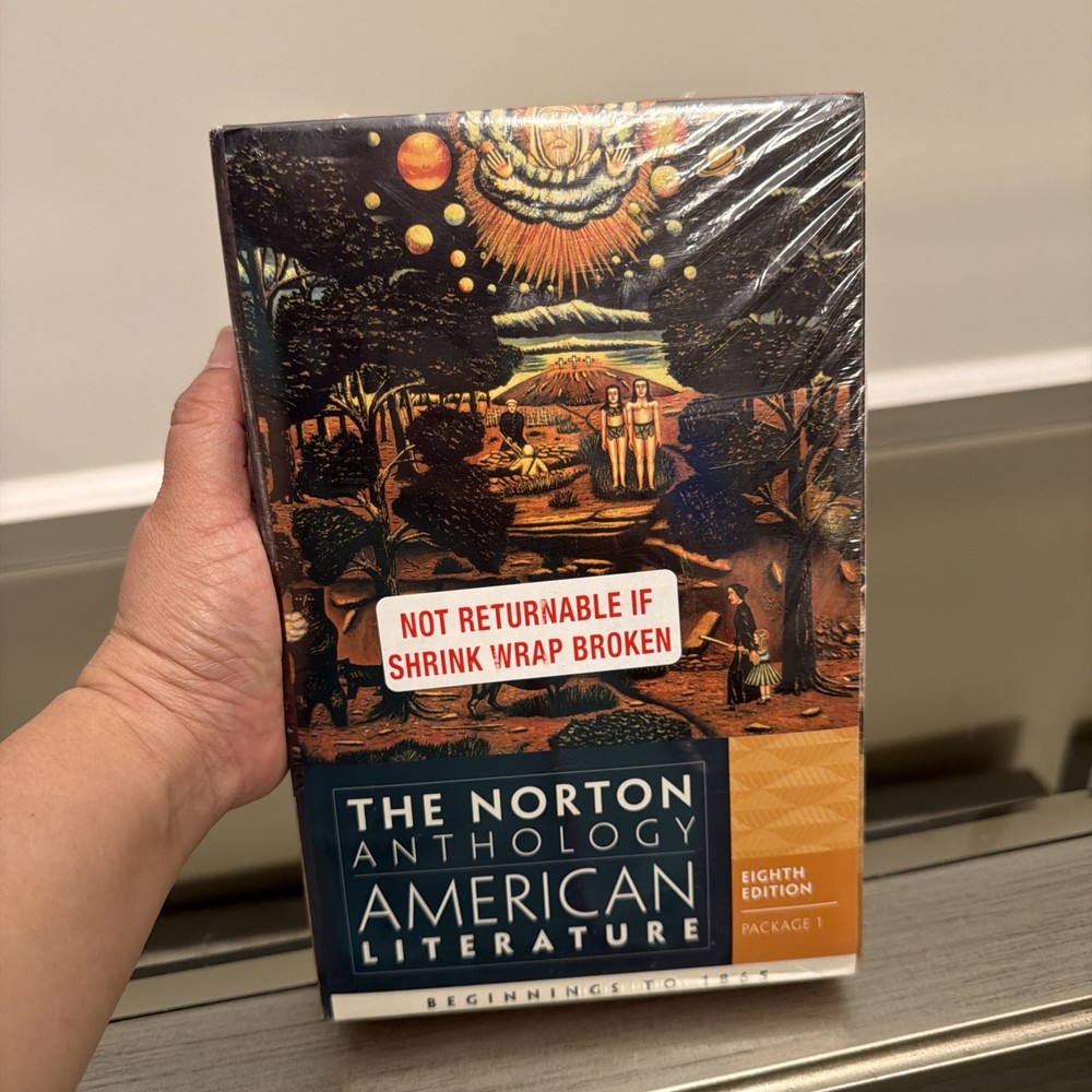 The Norton Anthology of American Literature, 8th Ed Vol. A & B -Paperback SEALED