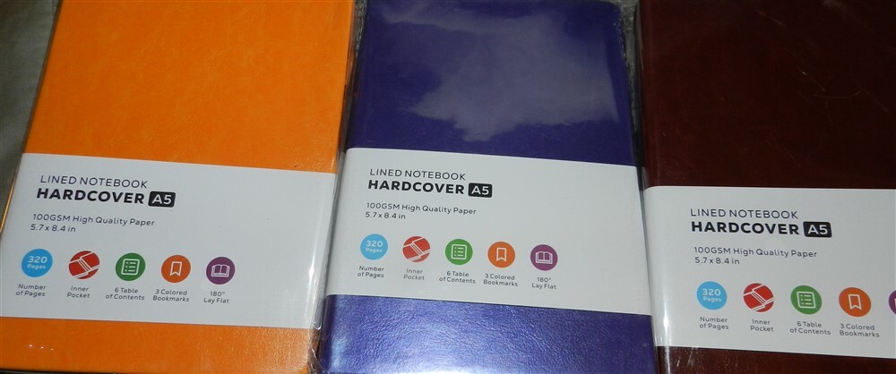 3 Pack Journal Notebook 320 Pages A5 Lined Notebook Journal Set for …Focus Day