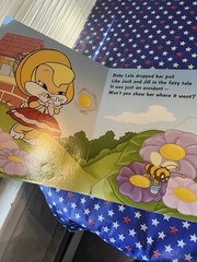 Two Baby Looney Tunes Hard Cover Learning Books