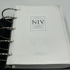 Zondervan NIV Study Bible : Loose-Leaf Edition by Hendrickson (2005, Hardcover)